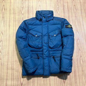 STONE ISLAND BRANDED PUFFER LIGHTWEIGHT JACKET